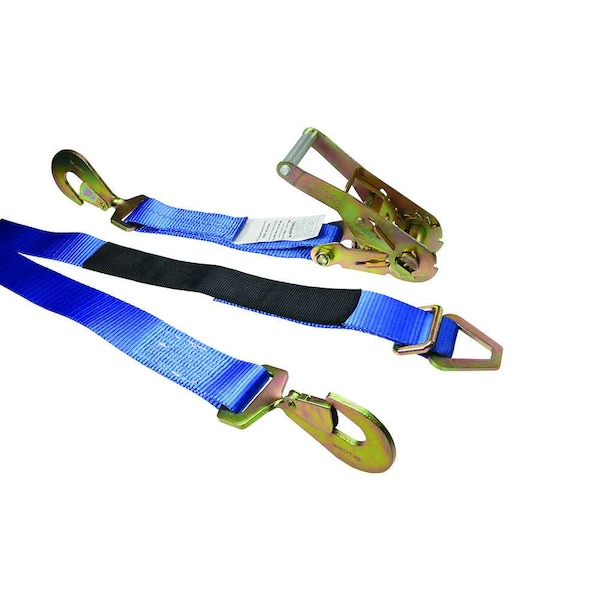 2" X 8' Blue Axle Straps 10, 000 lbs, PK4